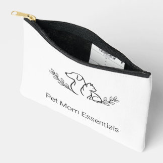 Minimalistische honden- en kattenlijn kunsttas etui