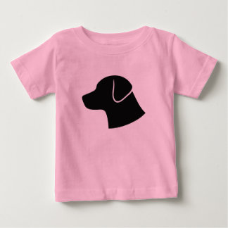 Minimalistische honden kop silhouet vector T-shirt