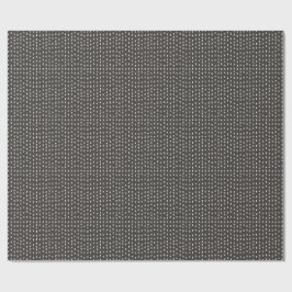 Minimalistische houtskoolinkt-streeptextuur cadeaupapier
