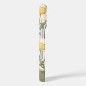 Minimalistische Huwelijksgeschenk Tulp Bloem Naam Case-Mate iPhone Case (Achterkant / Rechts)