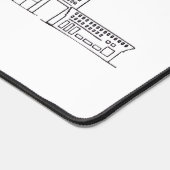 Minimalistische illustratie van de skyline van Bos Bureaumat (Hoek)