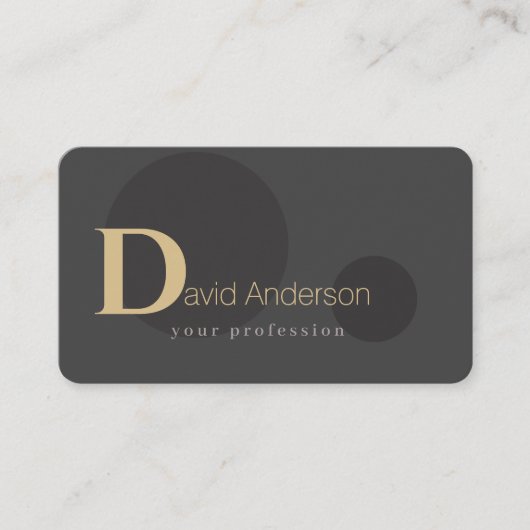 Minimalistische illustratie Visitekaartje 3 (Voorkant)