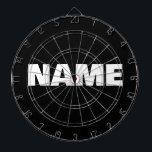 minimalistische initialen naam dartbord<br><div class="desc">minimalistische initialen naam, monogram. Twee letters, naam, persoonlijke naam</div>