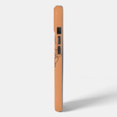 Minimalistische Initialen Symbool iPhone Case - IA (Achterkant / Links)