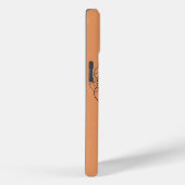 Minimalistische Initialen Symbool iPhone Case - IA (Achterkant / Rechts)