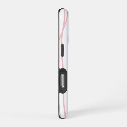 Minimalistische Initialen Telefoonhoes | Aangepast iPhone Hoesje (Rechterkant)