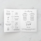 Minimalistische inkt handgetekende illustratie bru programma (Binnen)