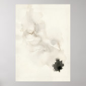 Minimalistische inktmarkering Abstract Poster | Ja (Voorkant)