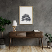 Minimalistische Inspirerend familienaam Aangepaste Poster