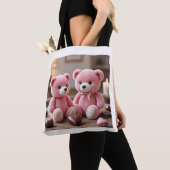 Minimalistische Inspirerende Citaat Boodschappenta Tote Bag (Dichtbij)
