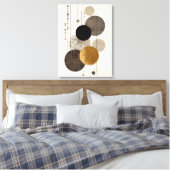 Minimalistische Inspirerende Citat Muurkunst | Mod Canvas Afdruk (Insitu (Slaapkamer))