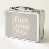 Minimalistische Inspirerende Lunchbox | Modern Neu (Achterkant)