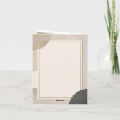 Minimalistische Inspirerende Notities | Modern Van Notitiekaartje (Achterkant)