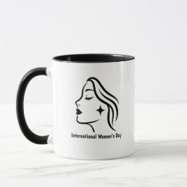 Minimalistische International Women's Day-mok Mok