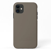 Minimalistische iPhone Hoes Bruin Slank Beschermen