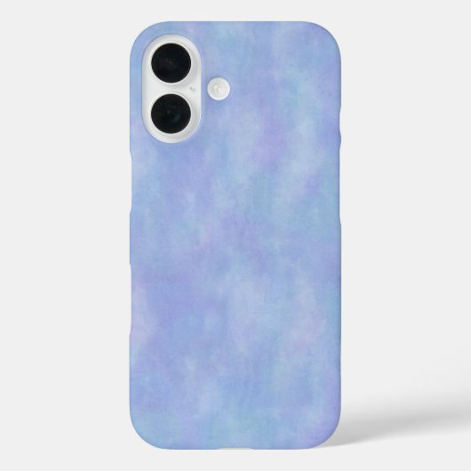 Minimalistische IPhone Hoes Waterverf ontwerp (Achterkant)