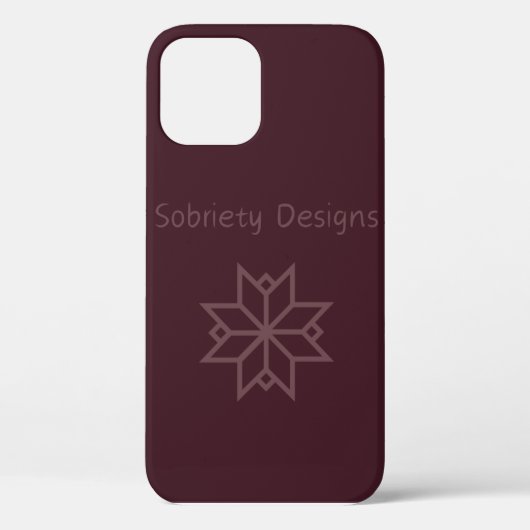 Minimalistische iPhone-standaard - Stijlbeschermin Case-Mate iPhone Case (Achterkant)