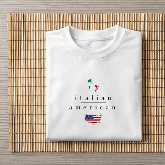 Minimalistische Italiaanse Amerikaan | Boho Herita T-shirt