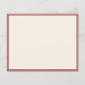 Minimalistische Italiaanse rode bruidsontbijtrecep (Achterkant)