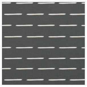 Minimalistische ivoorkleurige lijnen op zwart stof