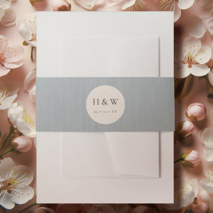 minimalistische japandi bruiloft uitnodiging uitnodigingen wikkel