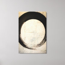 Minimalistische Japanse Enso Cirkel Wabi-Sabi Abst