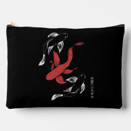 Minimalistische Japanse Koi Fish handgetekende sti Etui