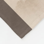 Minimalistische Japanse kustlijn Fleece Deken (Hoek)