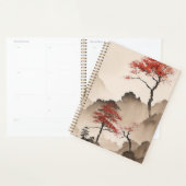 Minimalistische Japanse kustlijn Planner (Display)