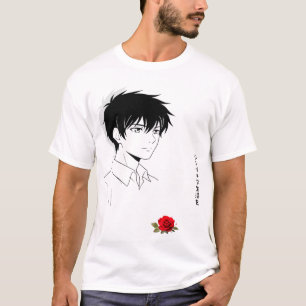 Minimalistische Jongen Aesthetic T-shirt