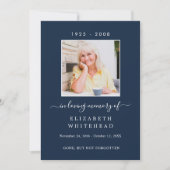 Minimalistische Kaart van de marine van de marine  (Voorkant)