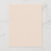 Minimalistische Kaart van de moderne reisbijlage (Achterkant)