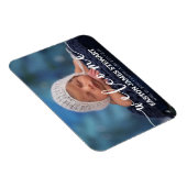 Minimalistische Kaart van de  van de Aankondiging  Magneet (Rechterzijde)