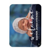 Minimalistische Kaart van de  van de Aankondiging  Magneet (Verticaal)