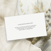 Minimalistische Kaart voor aangepaste behuizing