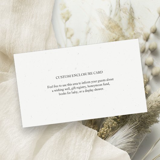 Minimalistische Kaart voor aangepaste behuizing