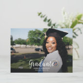 Minimalistische Kaart voor bekendmaking van twee f (Staand voorkant)