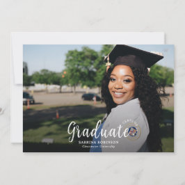 Minimalistische Kaart voor bekendmaking van twee f