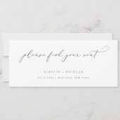 Minimalistische Kaart voor weddenschappen (Voorkant)