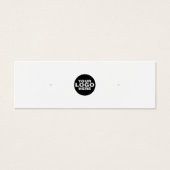 Minimalistische Kaart voor witte sieraden (Voorkant)