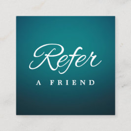 Minimalistische Kaart voor zakelijke verwijzing