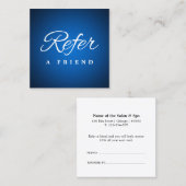 Minimalistische Kaart voor zakelijke verwijzing (Voorkant / Achterkant)