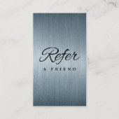 Minimalistische Kaart voor zakelijke verwijzing (Voorkant)