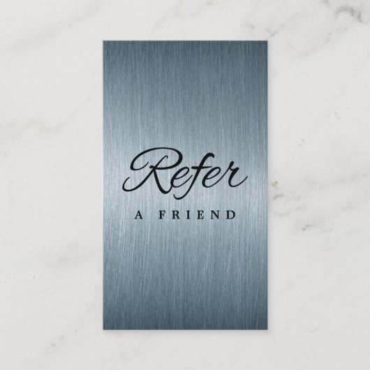 Minimalistische Kaart voor zakelijke verwijzing (Voorkant)