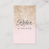 Minimalistische Kaart voor zakelijke verwijzing (Voorkant)