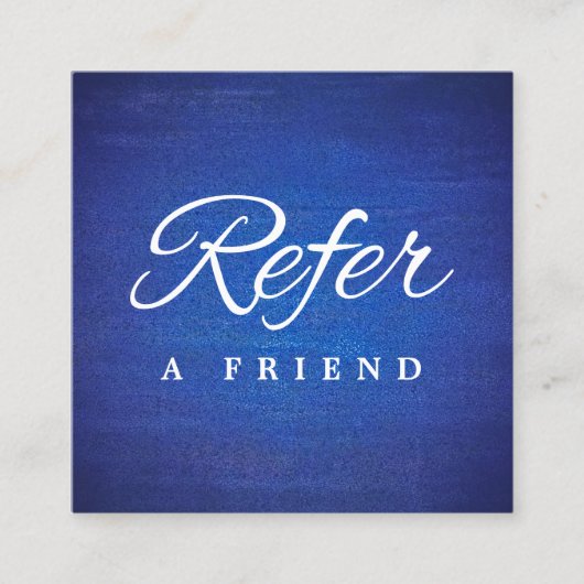 Minimalistische Kaart voor zakelijke verwijzing (Voorkant)