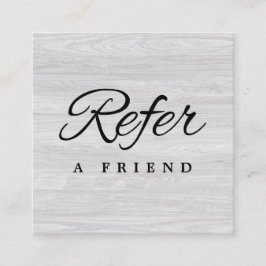 Minimalistische Kaart voor zakelijke verwijzing