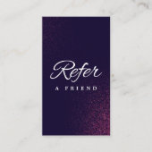 Minimalistische Kaart voor zakelijke verwijzing (Voorkant)