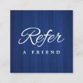 Minimalistische Kaart voor zakelijke verwijzing (Voorkant)