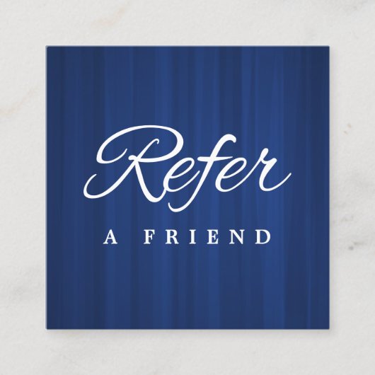 Minimalistische Kaart voor zakelijke verwijzing (Voorkant)